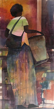 Load image into Gallery viewer, A Long Day Original Watercolor