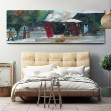 Load image into Gallery viewer, African Village Canvas Art