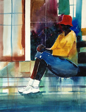 Load image into Gallery viewer, Many Thoughts Original Watercolor