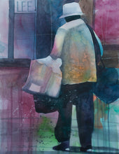 Load image into Gallery viewer, Grocery Shop Original Watercolor