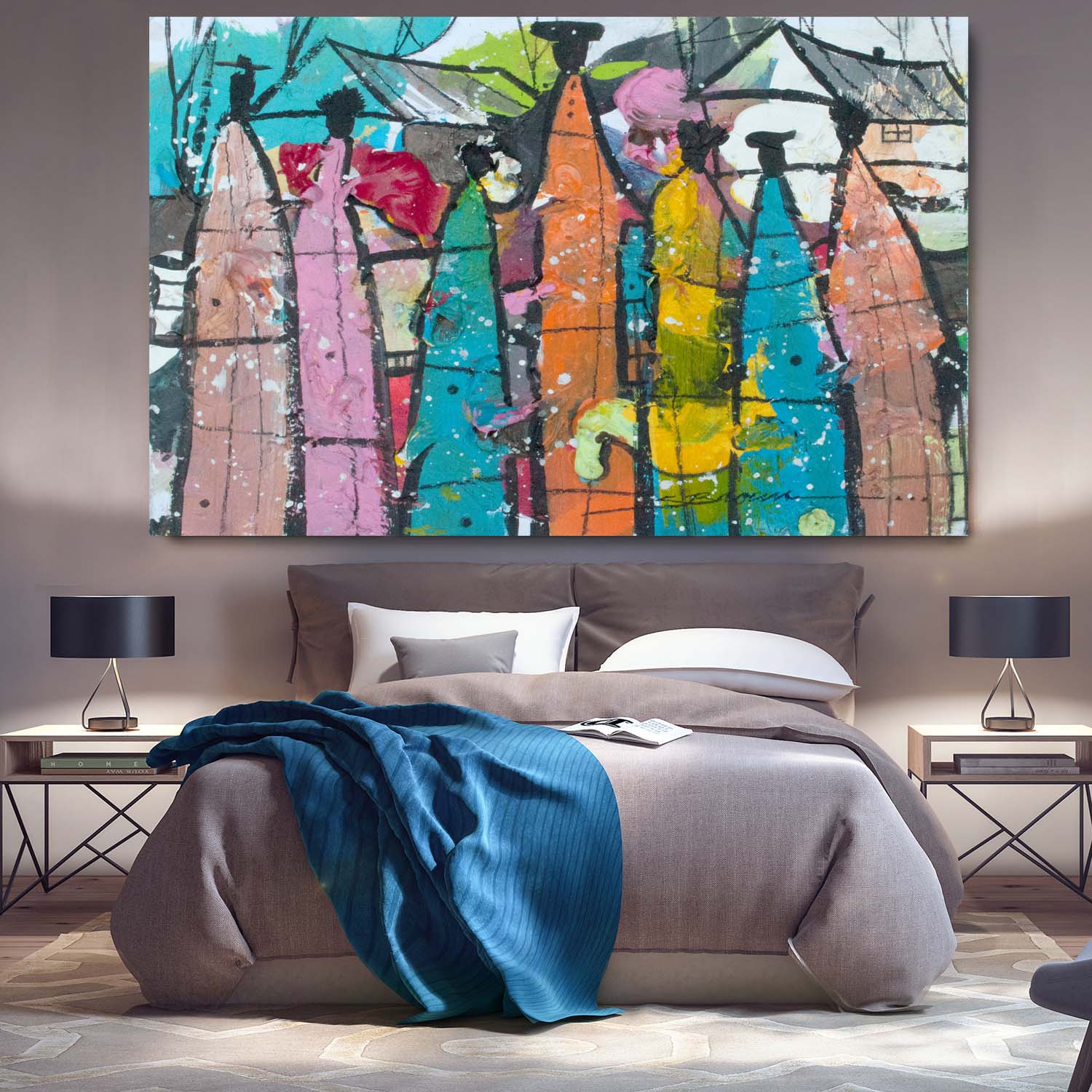 Family Tree II Canvas Art