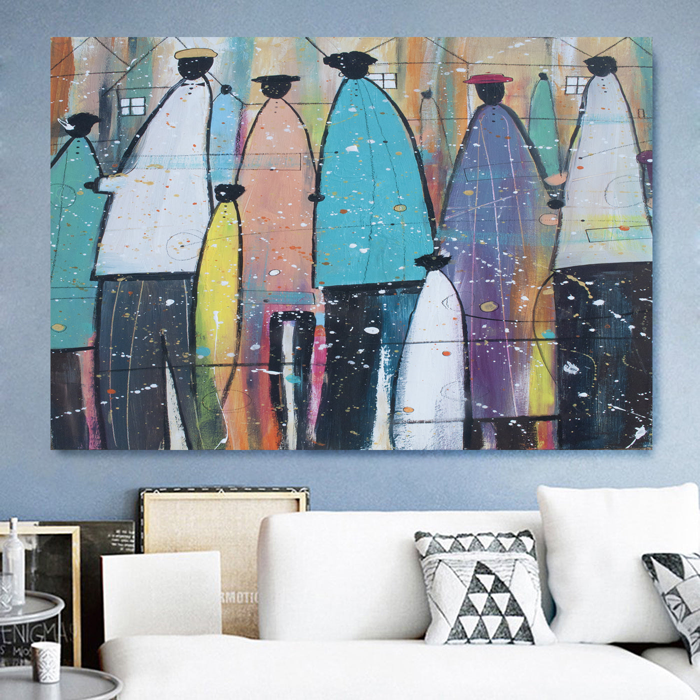 Family Unity II Canvas Art