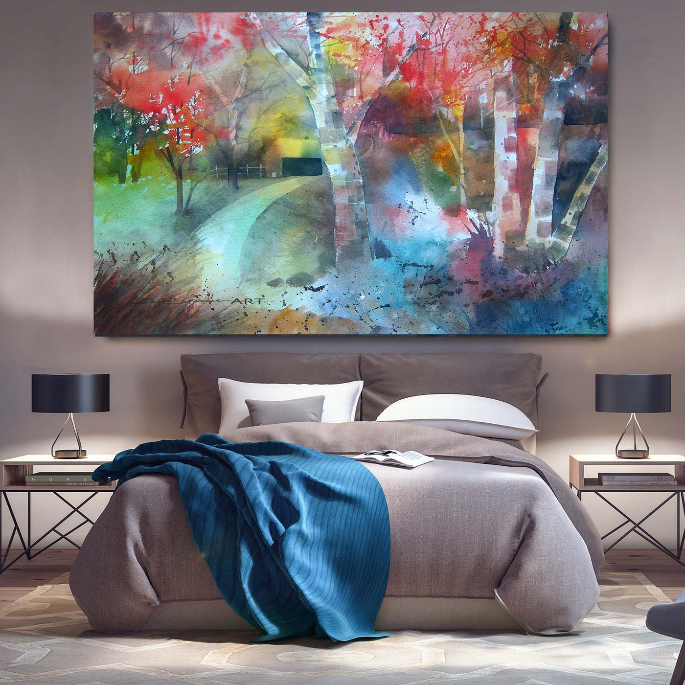 Lane to Peace Canvas Art
