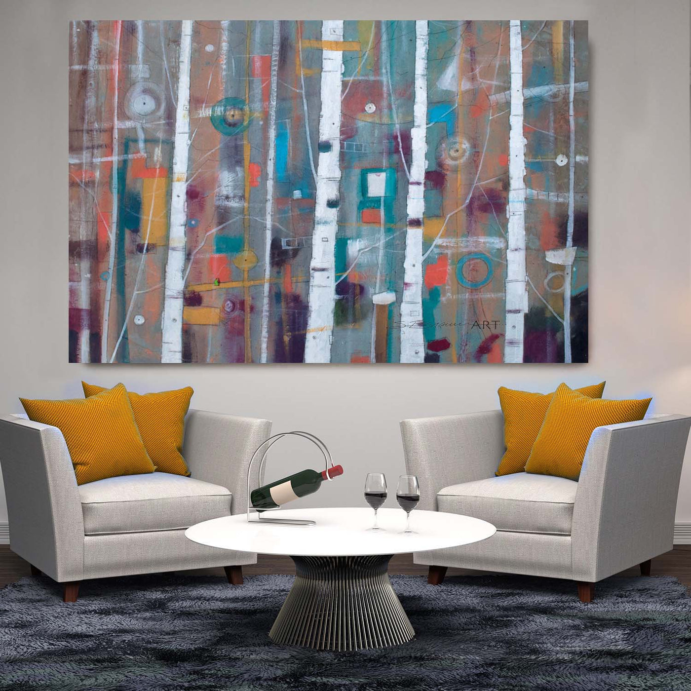 Nature Abstract Canvas Art