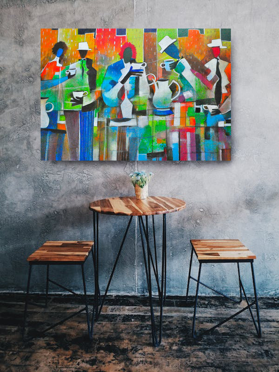 Tea Time Canvas Art