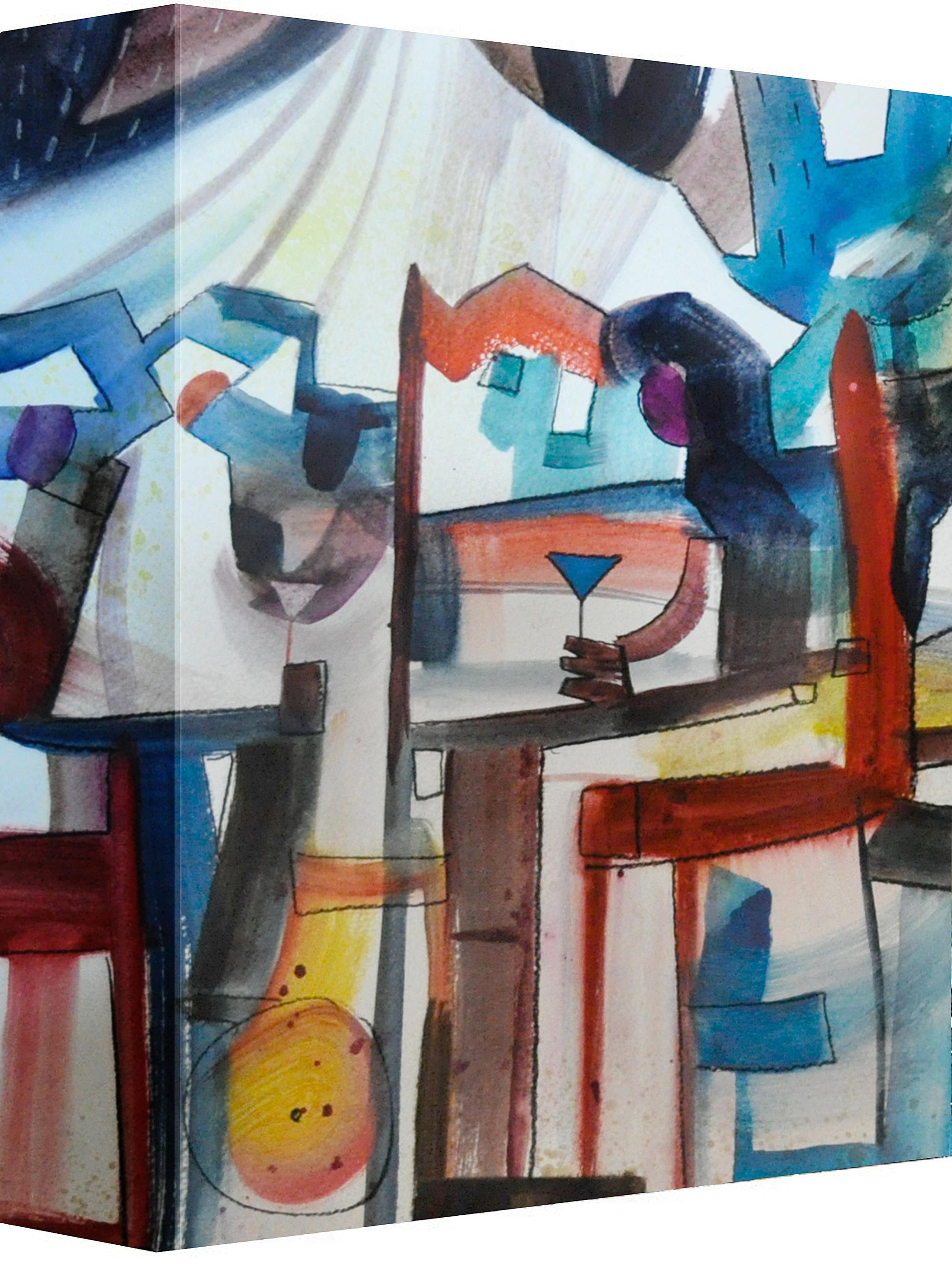 City Cocktails II Canvas Art